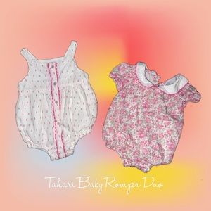 Tahari Baby Romper Duo.